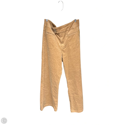 Pants Corduroy By Frame In Tan, Size: 14