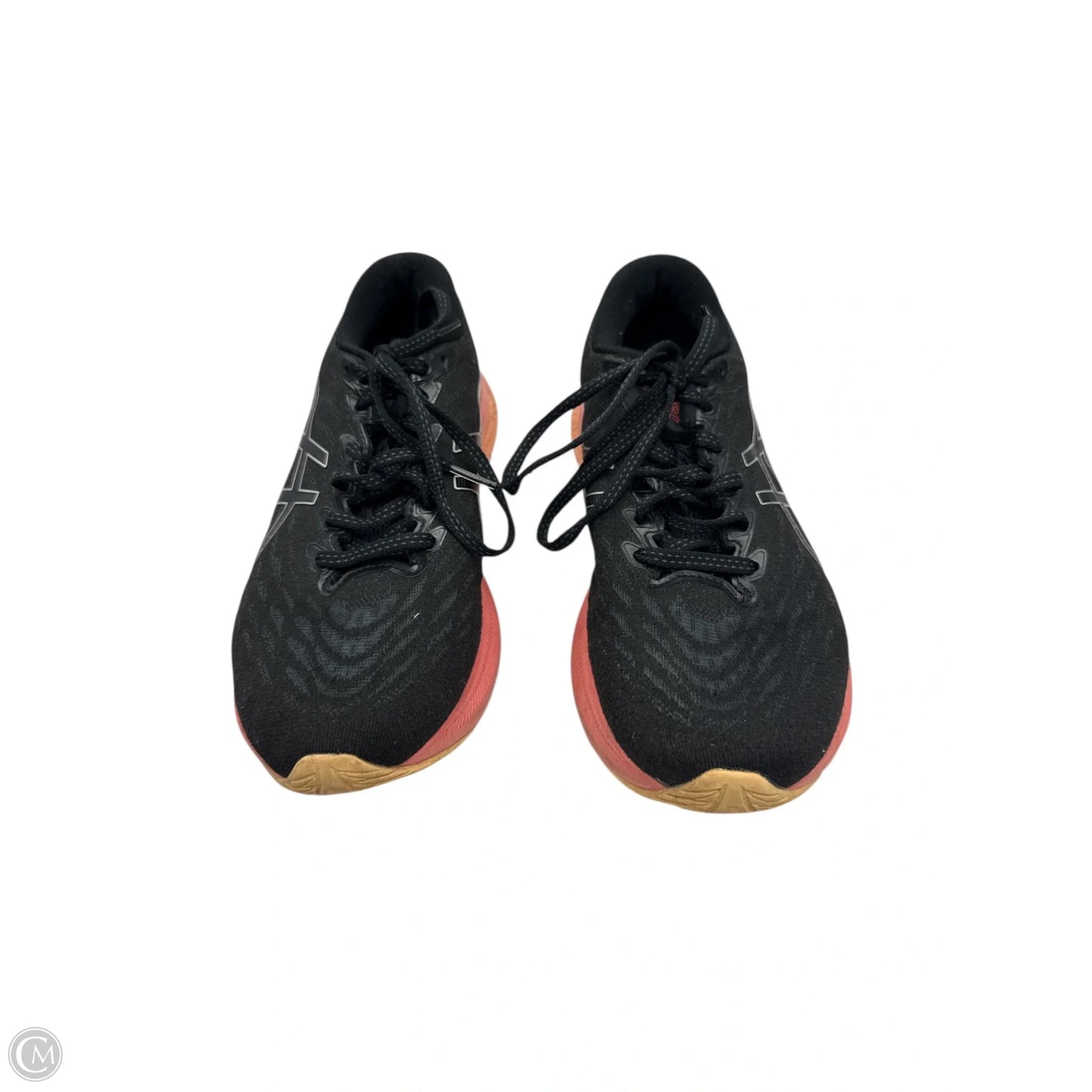 Shoes Athletic By Asics In Black & Pink, Size: 7.5