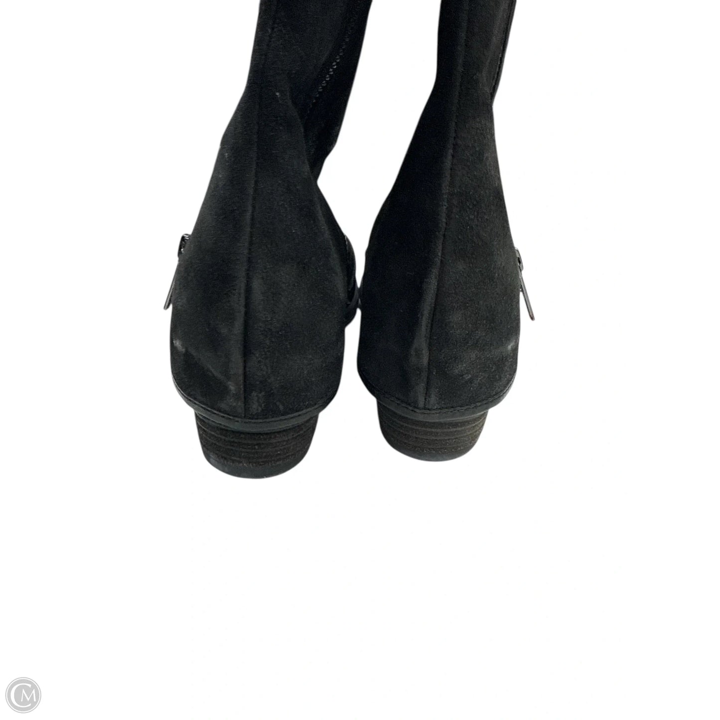 Boots Knee Flats By Donald Pliner In Black, Size: 9.5