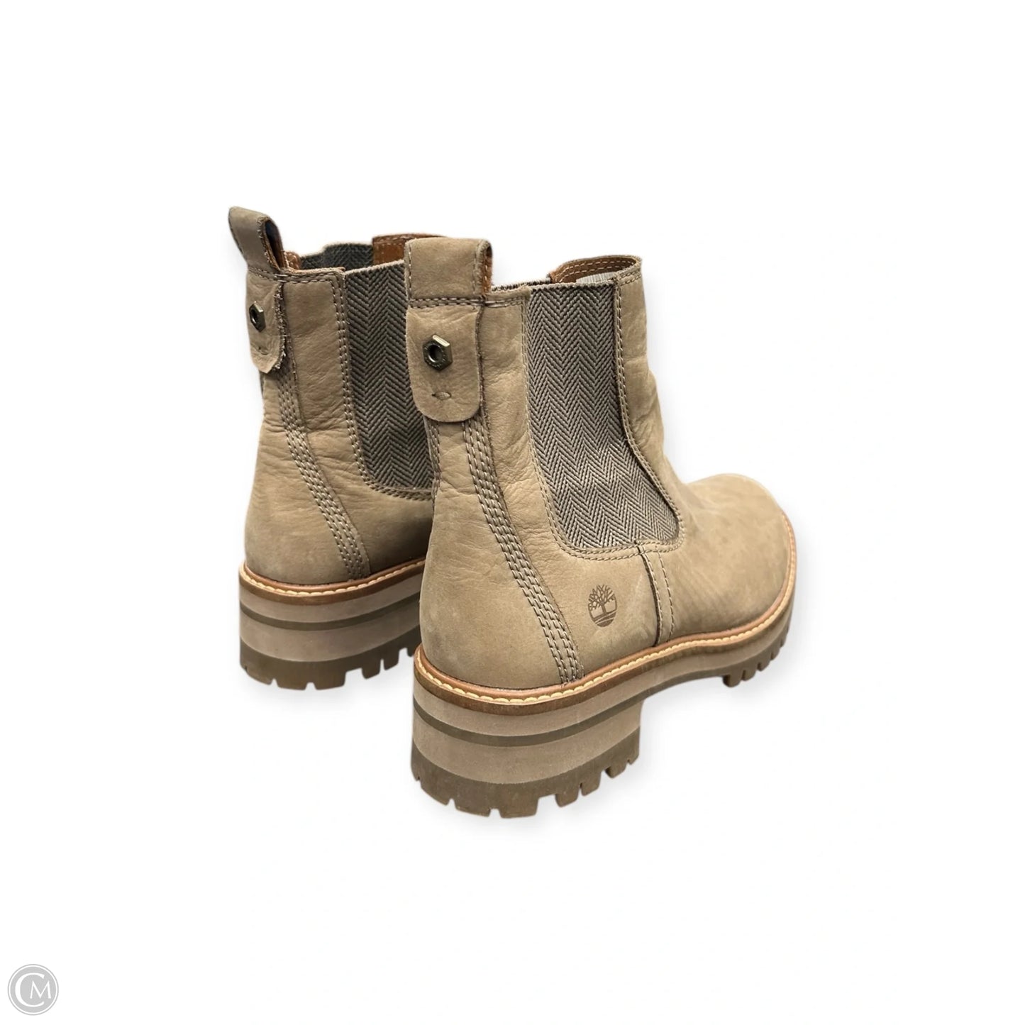 Boots Ankle Flats By Timberland In Tan, Size: 7.5