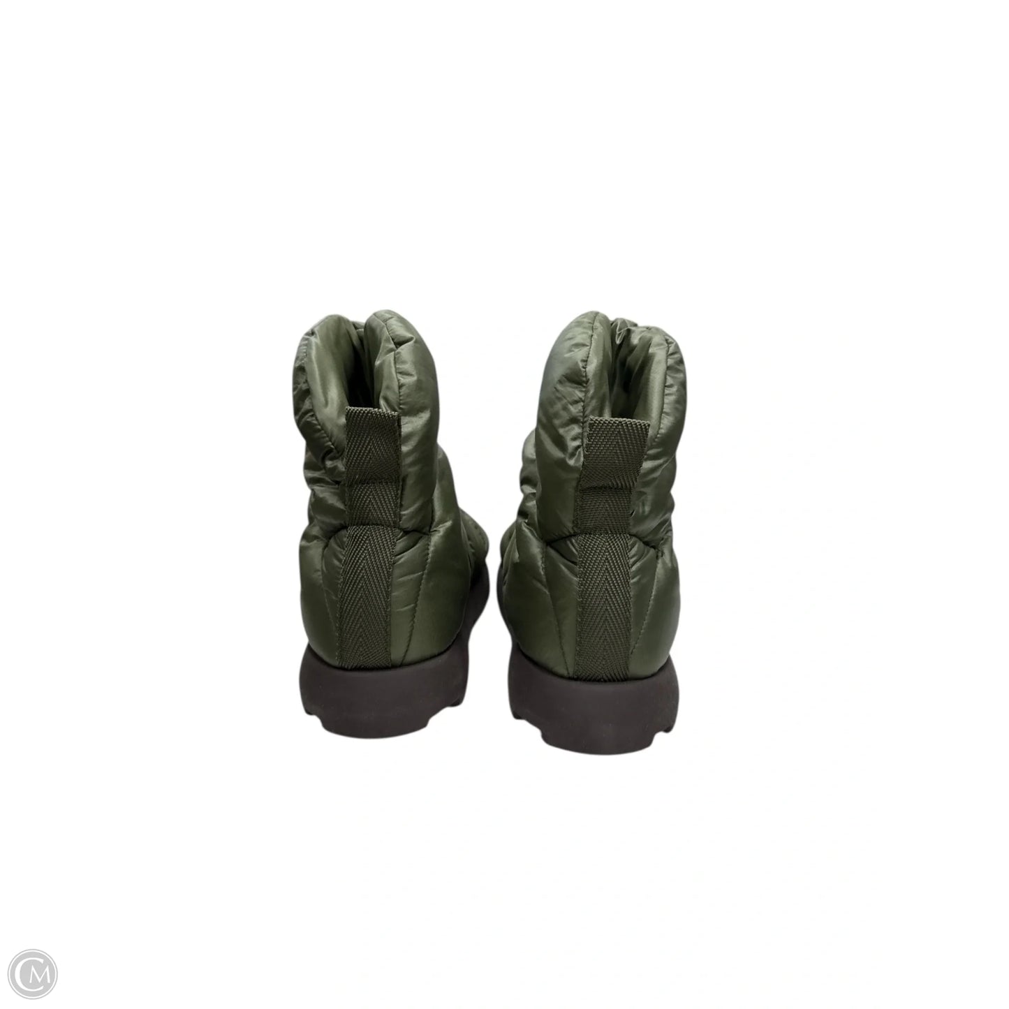 Boots Ankle Flats By Clothes Mentor In Green