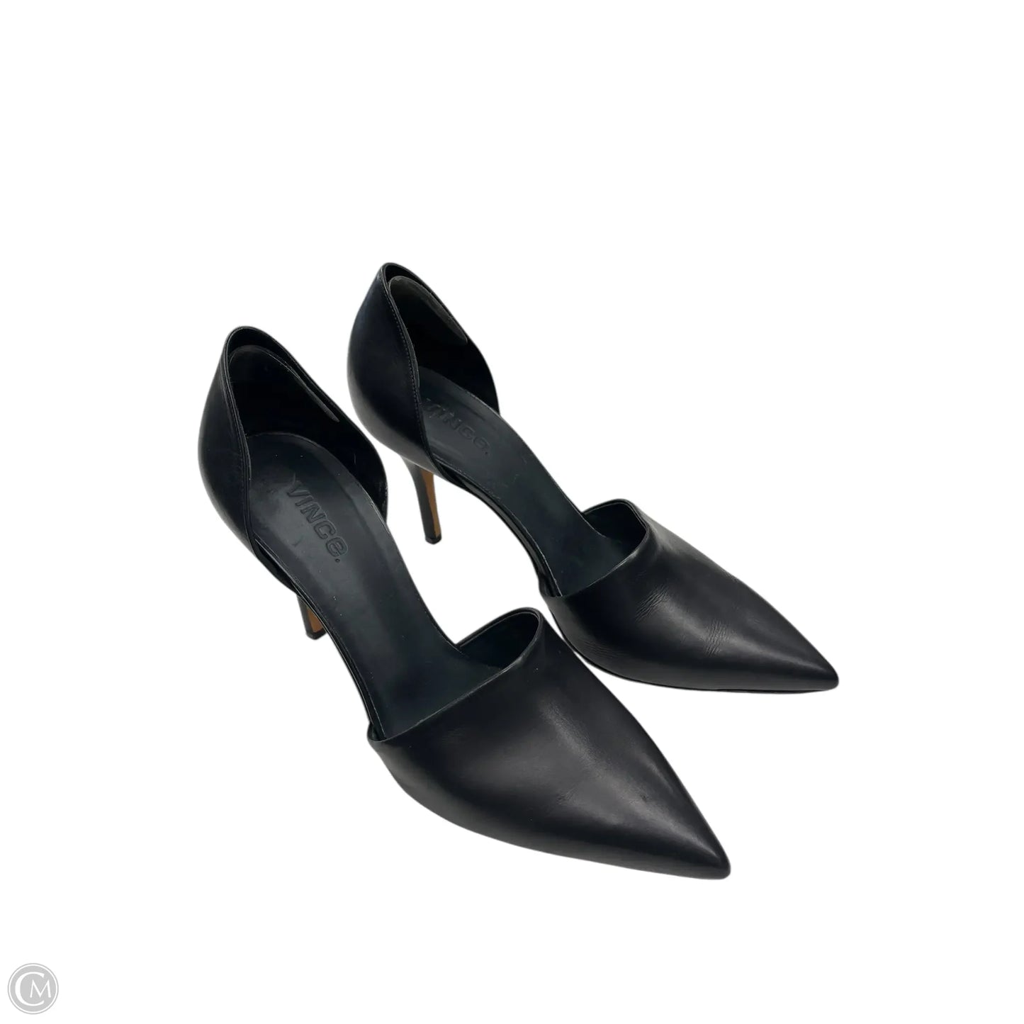 Shoes Heels Stiletto By Vince In Black, Size: 9