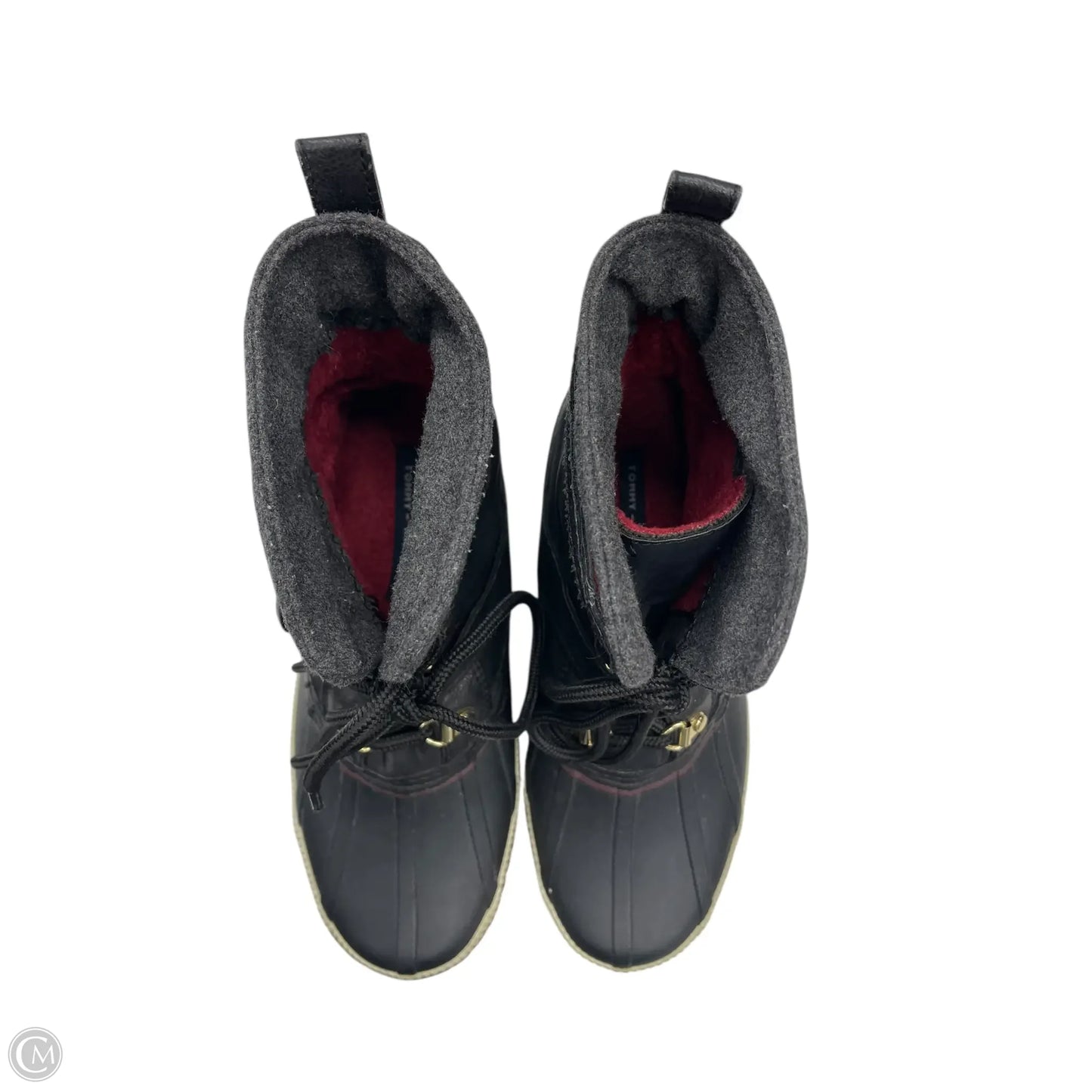 Boots Snow By Tommy Hilfiger In Black, Size: 7