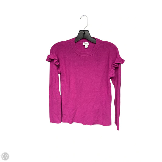 Sweater By J. Crew In Purple, Size: S
