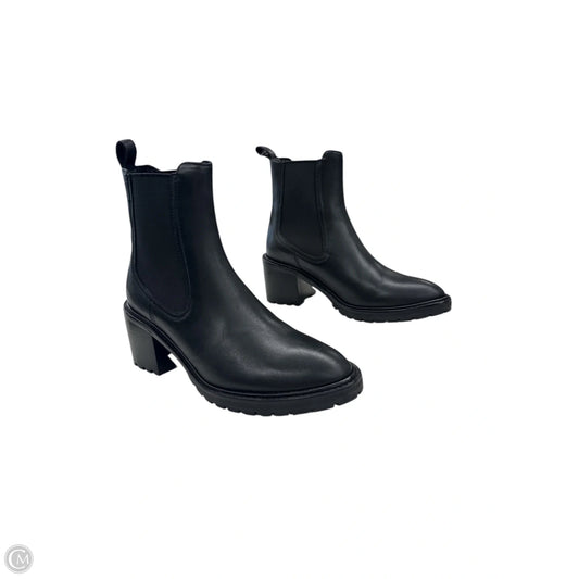 Boots Ankle Heels By Cmc In Black, Size: 8