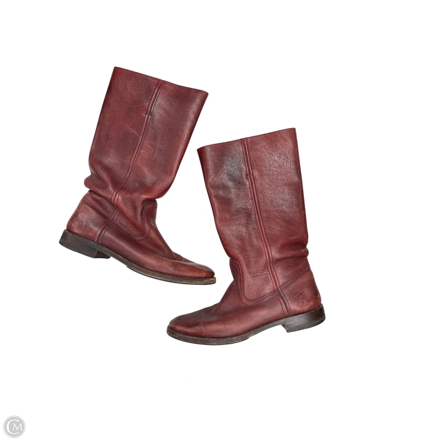 Boots Designer By Frye In Red, Size: 9