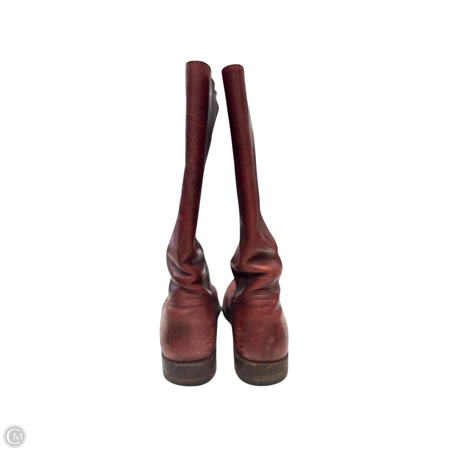 Boots Designer By Frye In Red, Size: 9