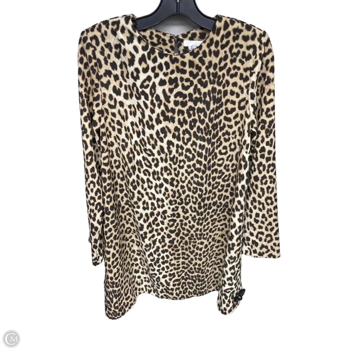 Dress Casual Midi By H&m In Animal Print, Size: M