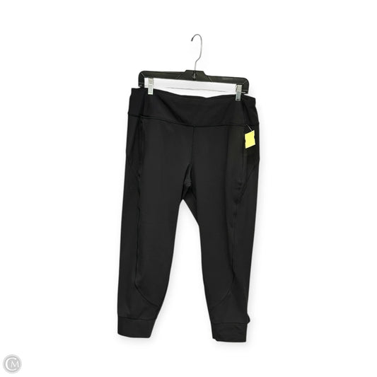 Athletic Leggings By Athleta In Black, Size: L