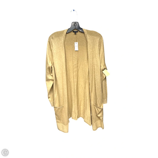 Cardigan By Talbots In Gold, Size: Xl