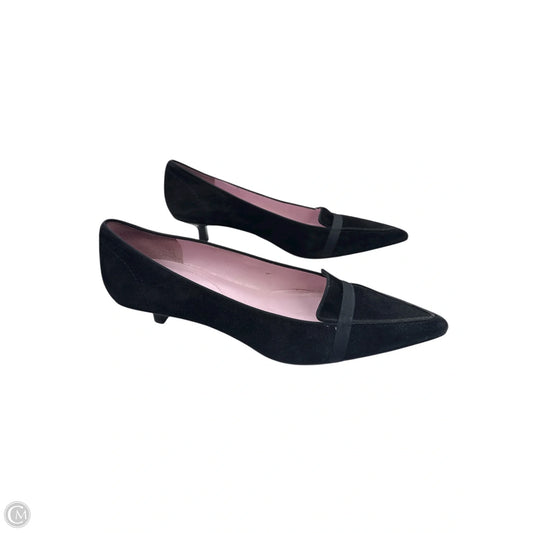 Shoes Heels Kitten By Loft In Black, Size: 8