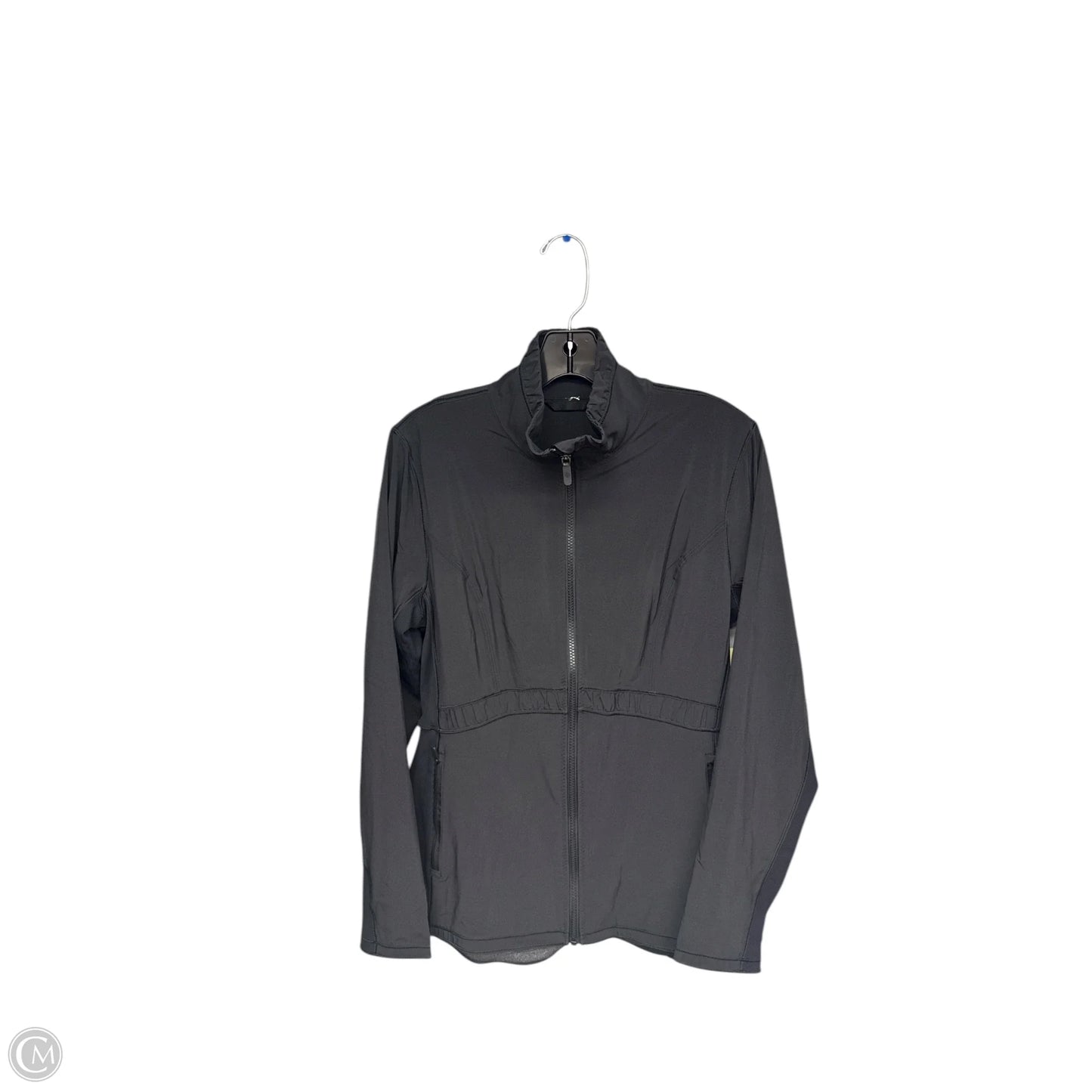 Athletic Jacket By Lululemon In Black, Size: M