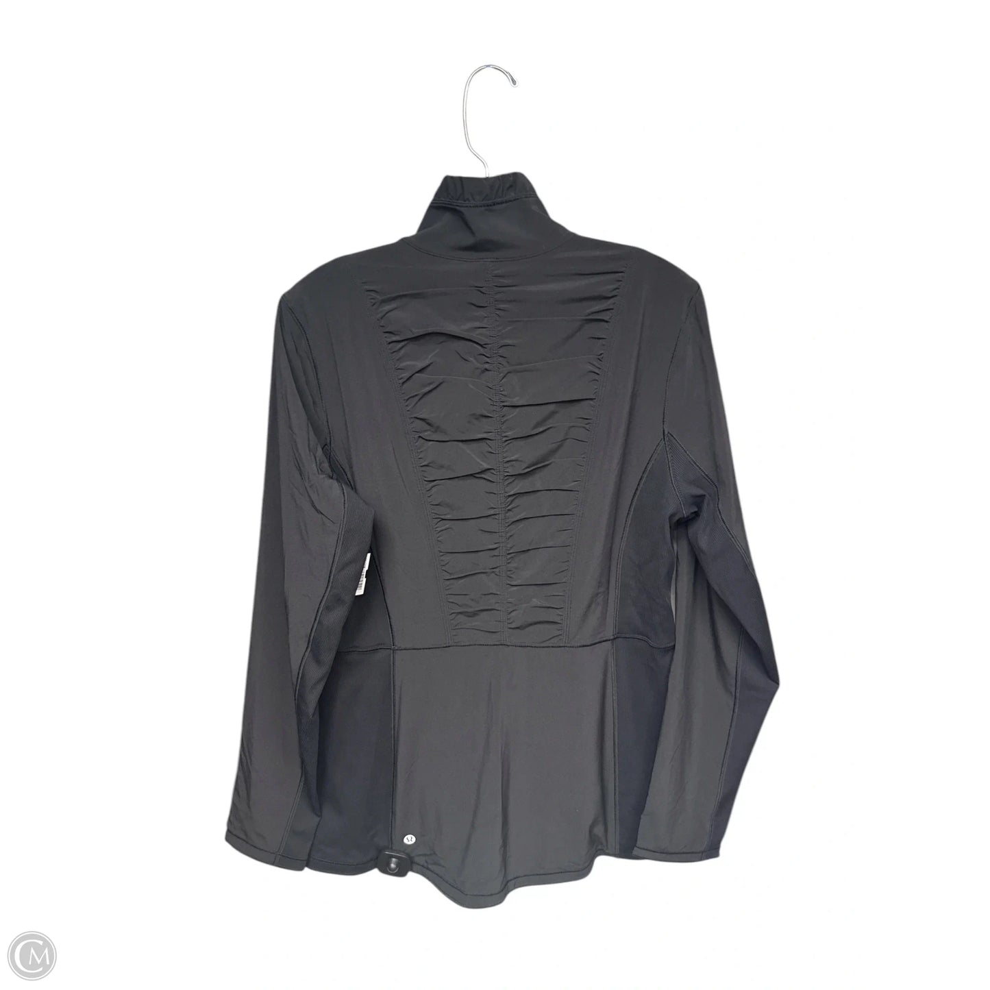 Athletic Jacket By Lululemon In Black, Size: M
