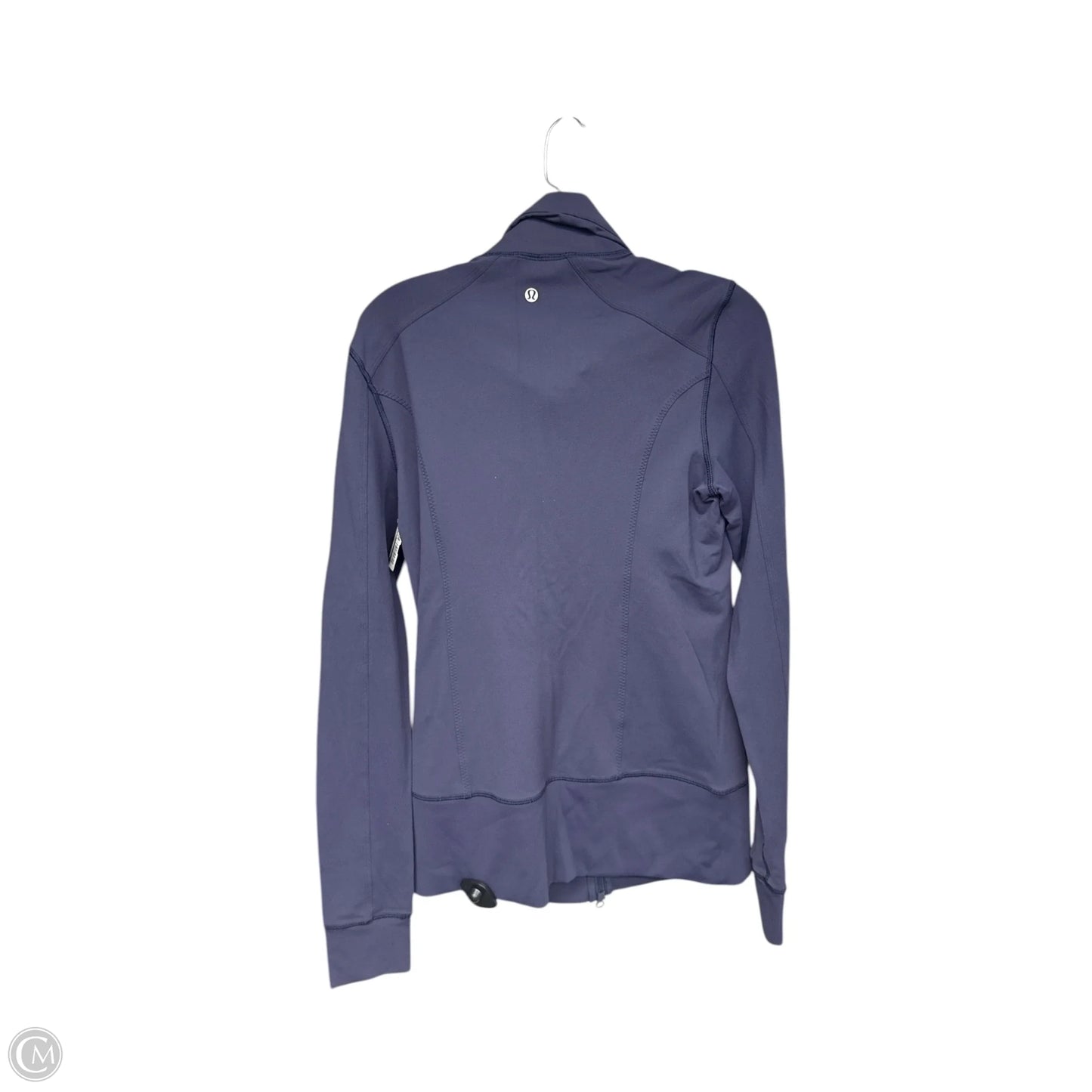 Athletic Jacket By Lululemon In Blue, Size: M