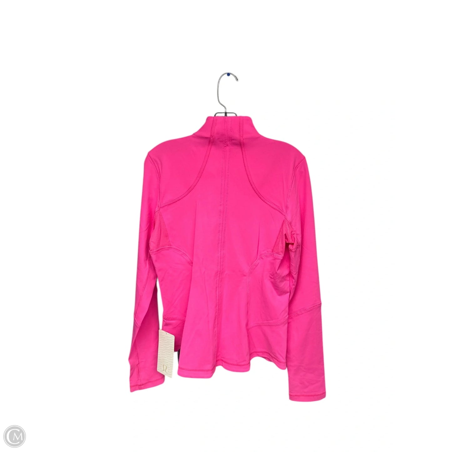 Athletic Jacket By Lululemon In Pink, Size: 10