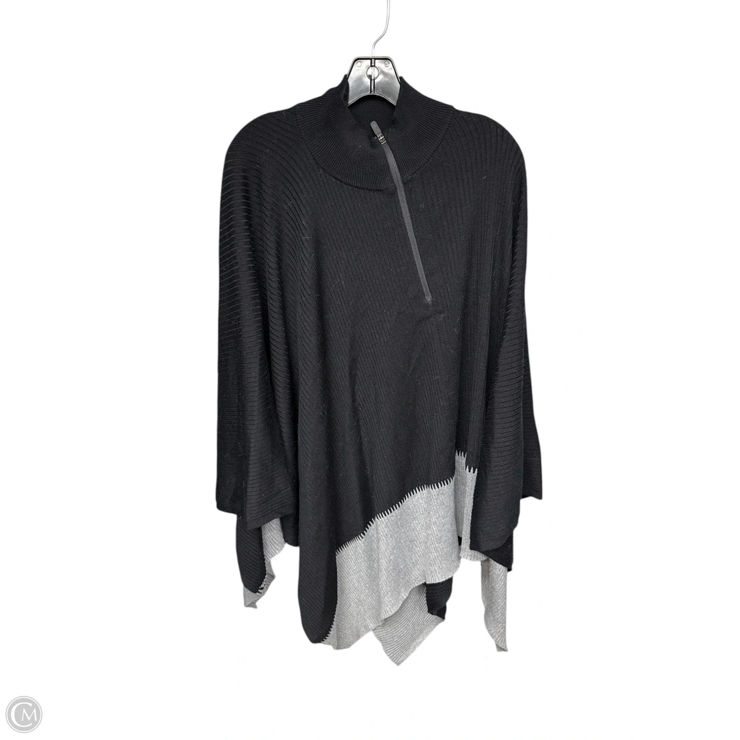 Poncho By Lululemon In Black & Grey, Size: Osfm