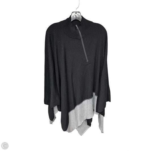 Poncho By Lululemon In Black & Grey, Size: Osfm