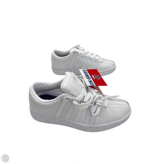 Shoes Athletic By K Swiss In White, Size: 7