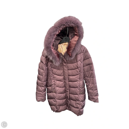Coat Puffer & Quilted By Cmc In Purple, Size: Xxl