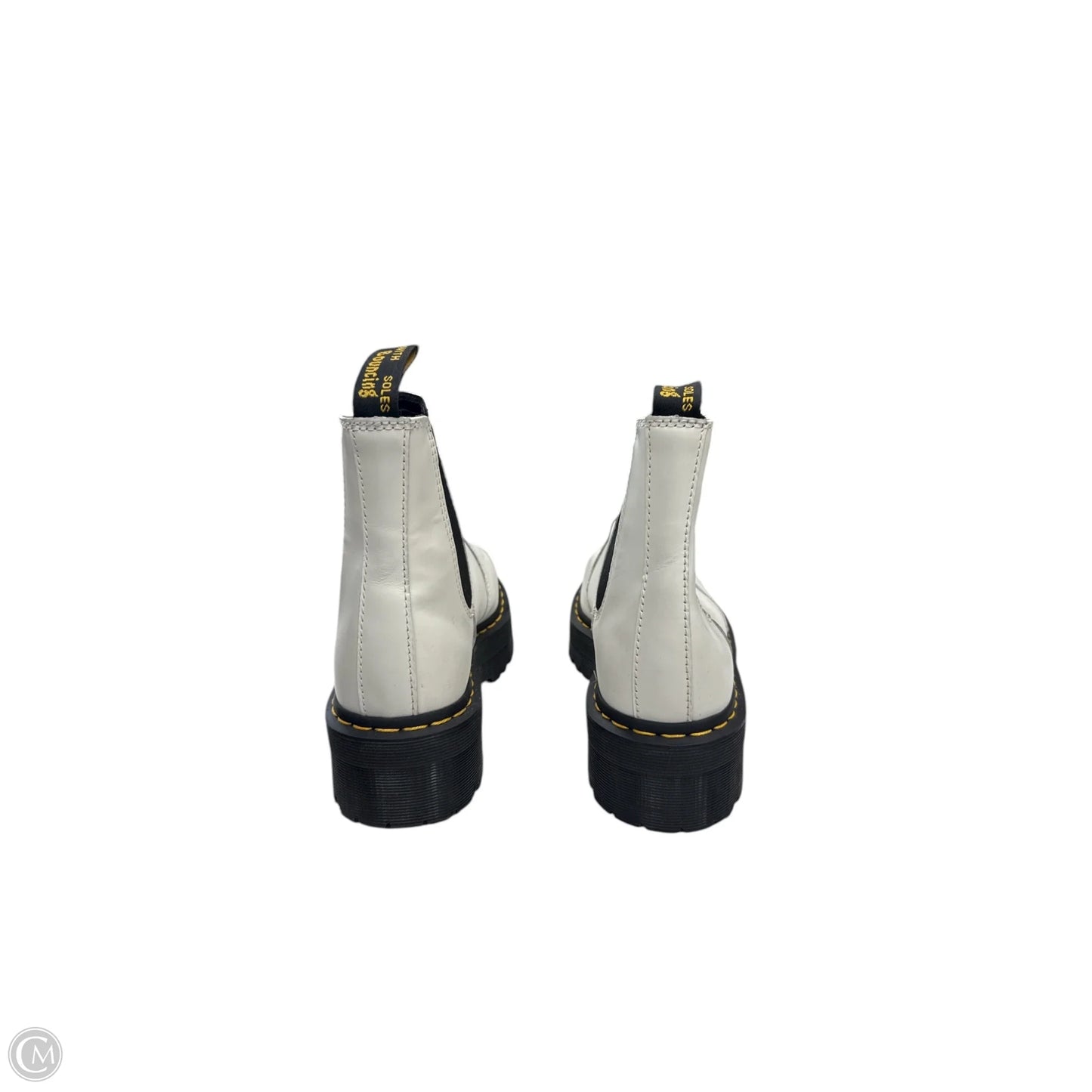 Boots Combat By Dr Martens In White, Size: 10