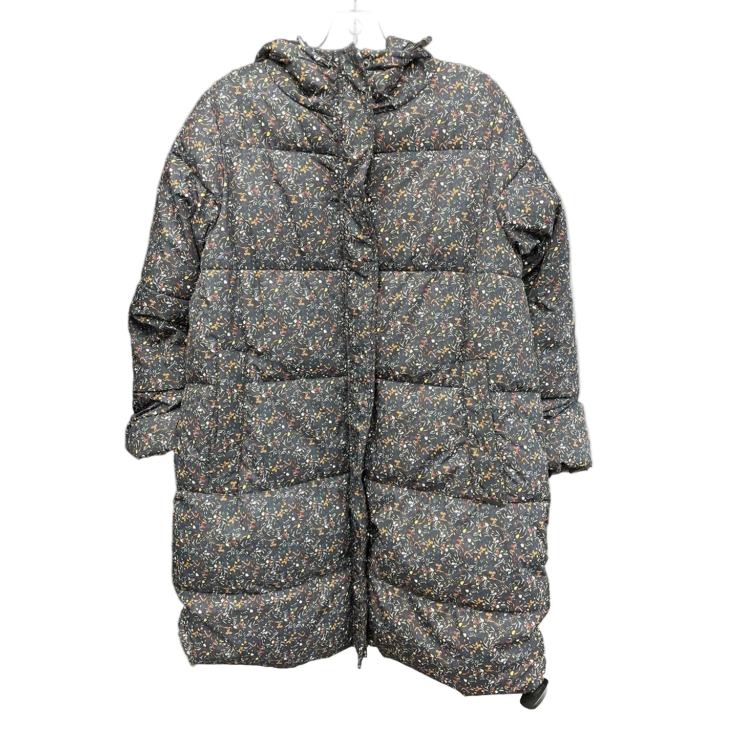 Coat Puffer & Quilted By Numph In Multi-colored, Size: Mp