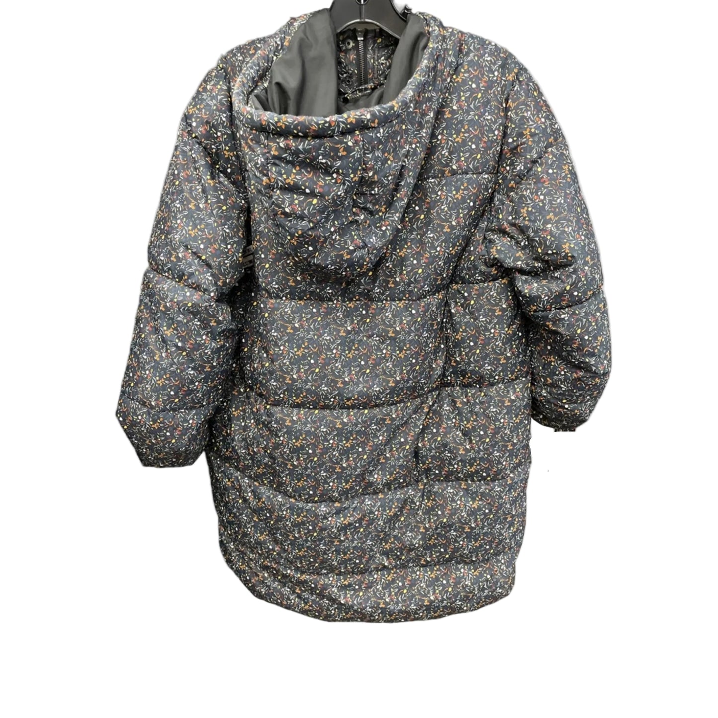 Coat Puffer & Quilted By Numph In Multi-colored, Size: Mp