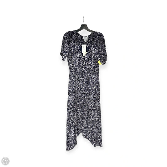 Dress Casual Maxi By Hayden La In Blue & Cream, Size: L