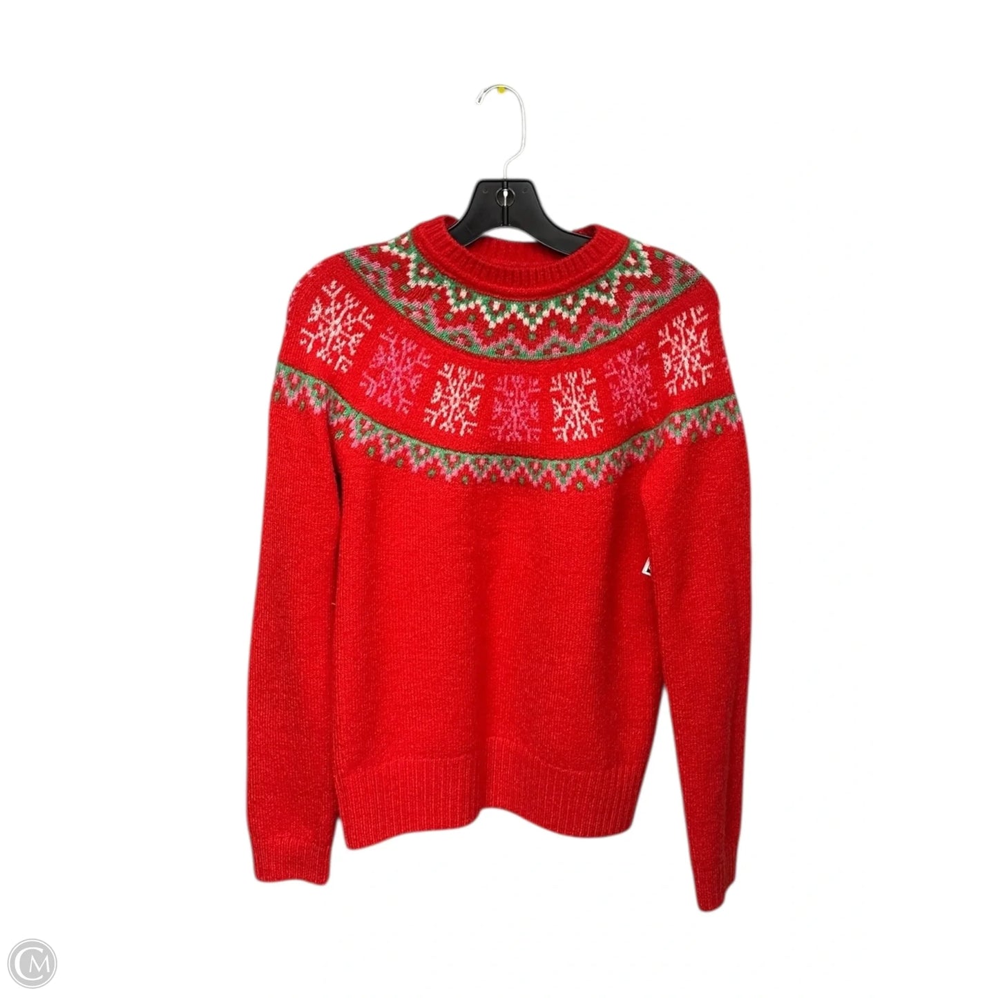 Sweater By Cotton On In Green & Red, Size: Xs
