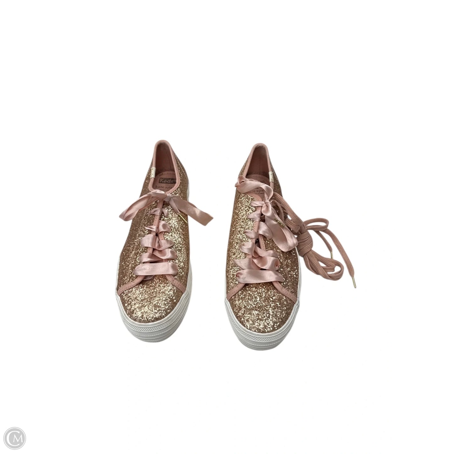 Shoes Sneakers By Keds In Rose Gold, Size: 10