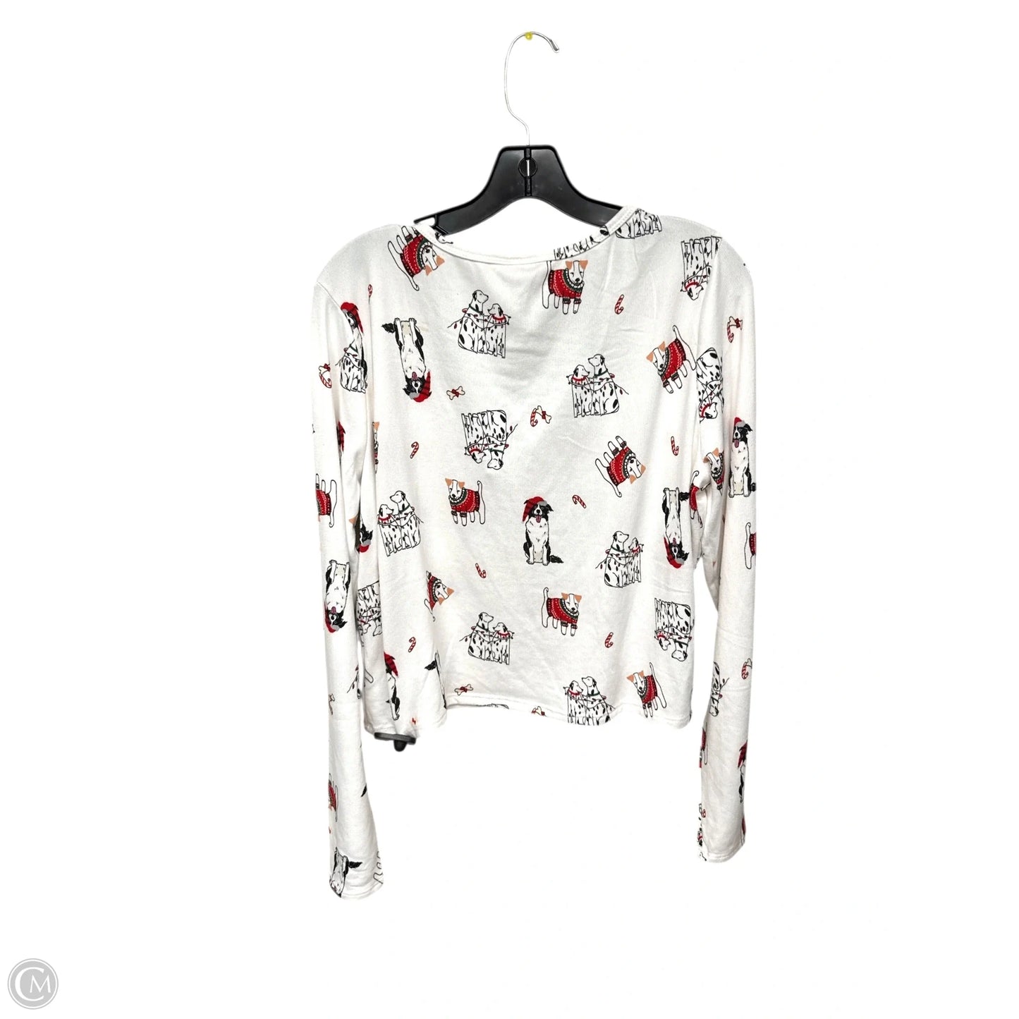 Top Long Sleeve By Colsie In Black & Red, Size: M