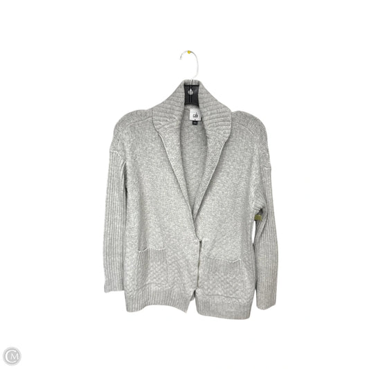 Sweater Cardigan By Cabi In Grey, Size: Xs