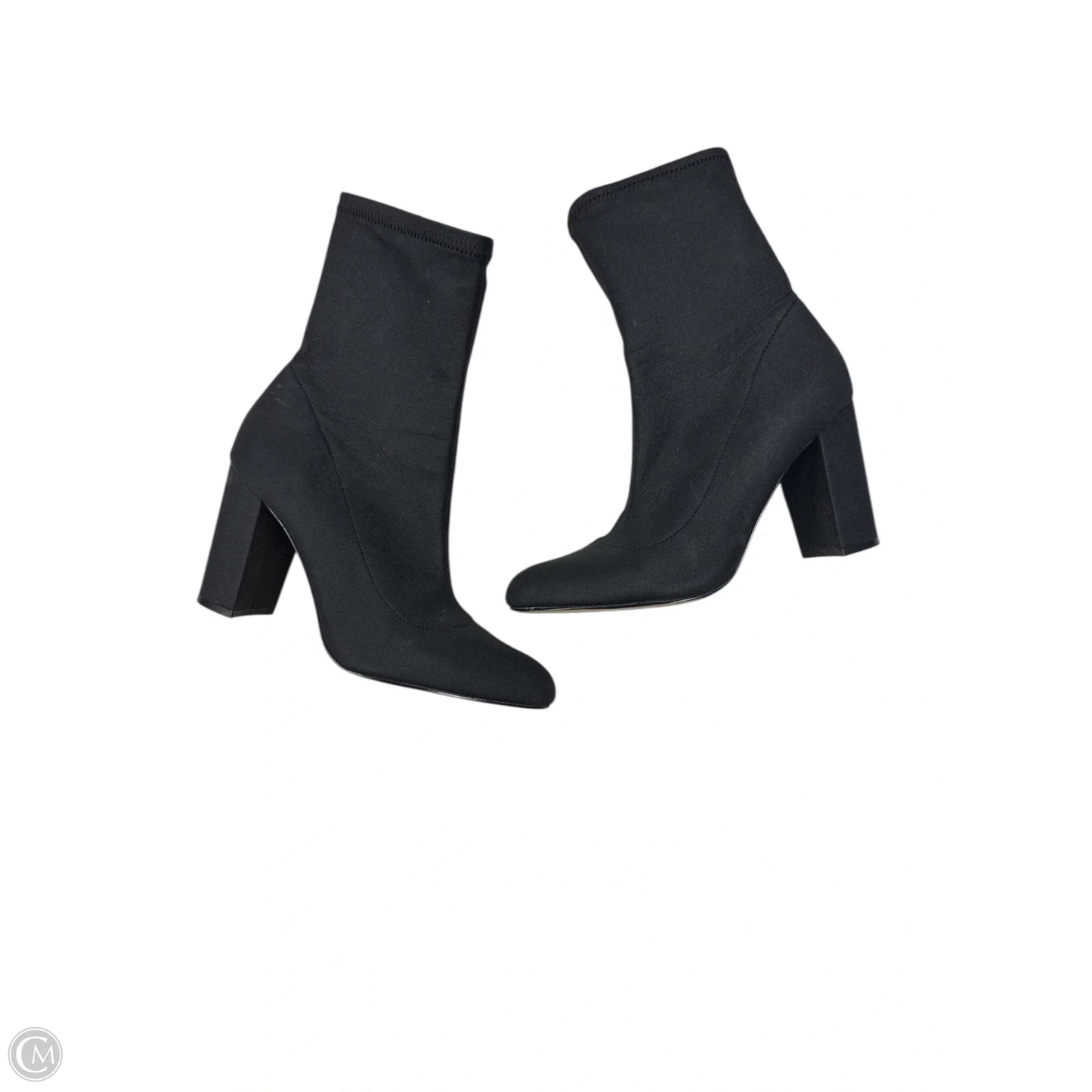 Boots Ankle Heels By Badgley Mischka In Black, Size: 7