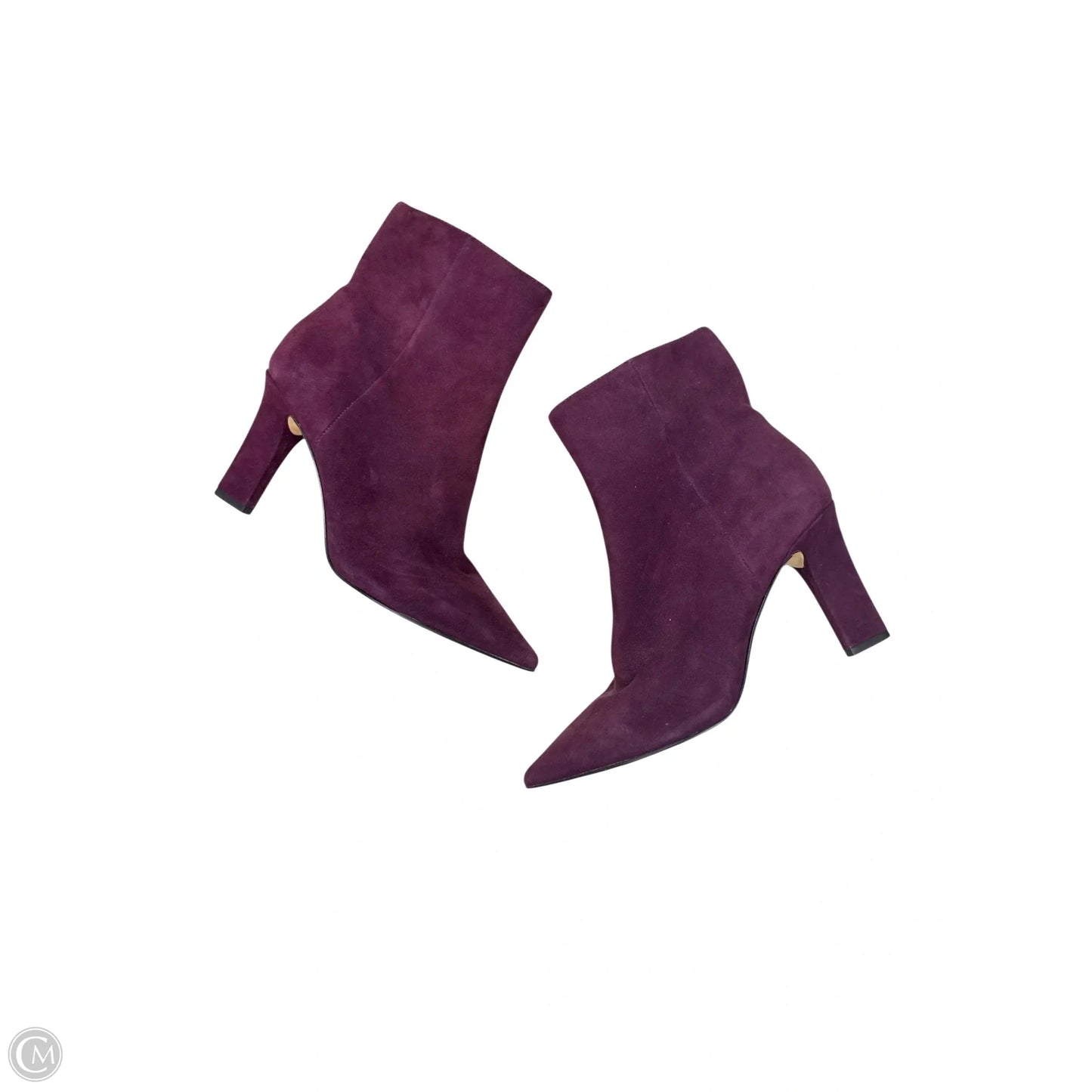 Boots Ankle Heels By Botkier In Purple, Size: 7