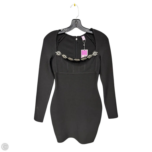 Dress Party Midi By Clothes Mentor In Black, Size: 2