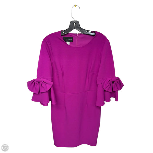 Dress Casual Midi By Donna Morgan In Purple, Size: 10