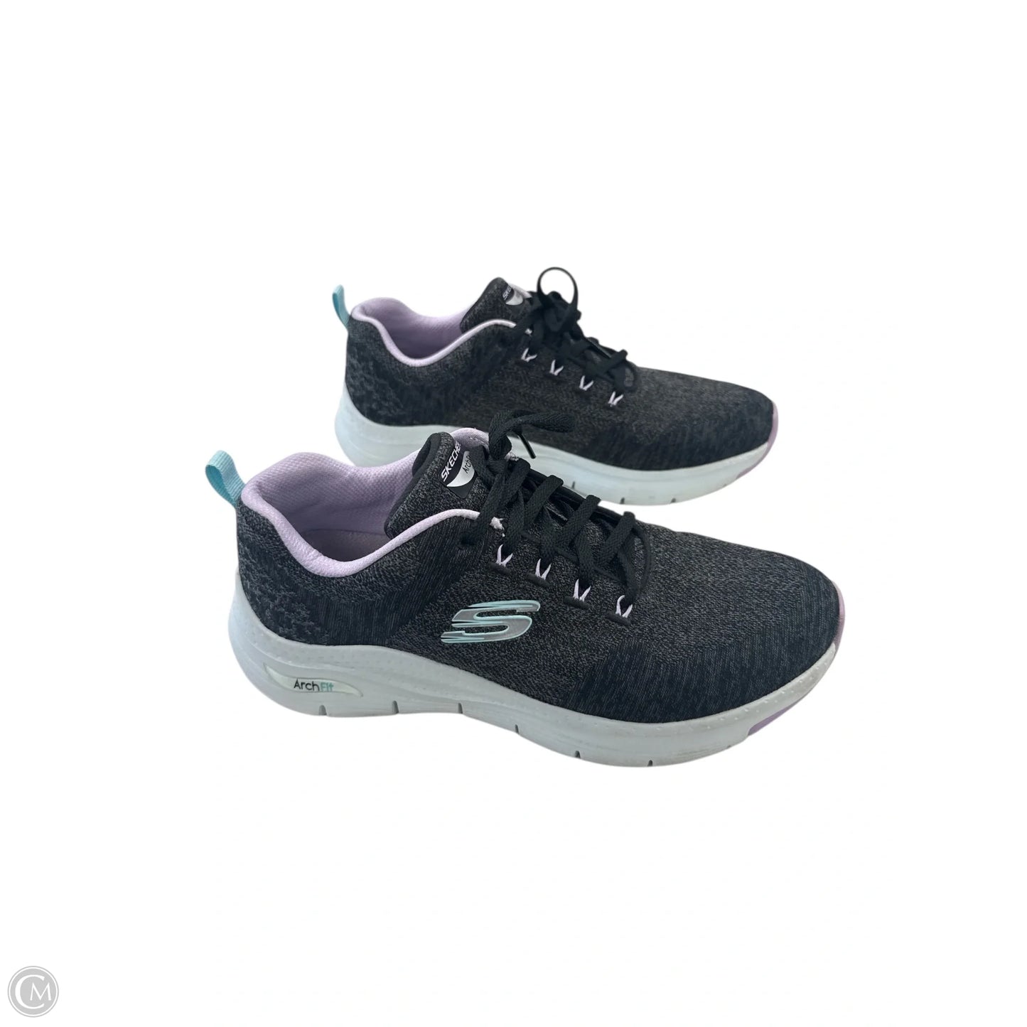 Shoes Sneakers By Skechers In Grey, Size: 9