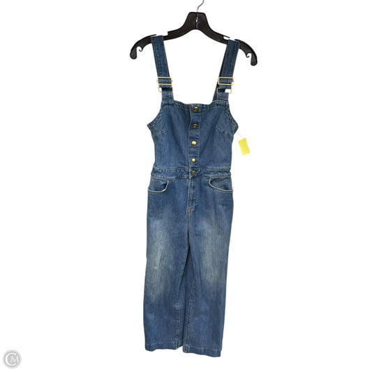 Overalls By Frame In Blue Denim, Size: Xs