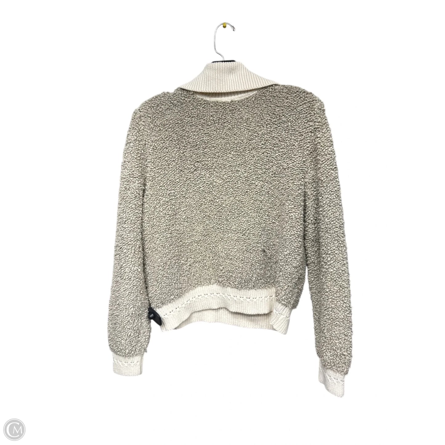 Sweater By Moth In Cream & Tan, Size: L