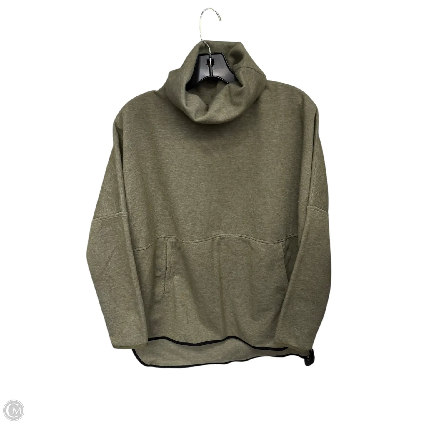 Athletic Sweatshirt Collar By The North Face In Green, Size: S