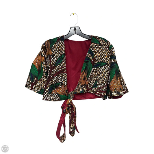 Top Long Sleeve By Clothes Mentor In Multi-colored, Size: M