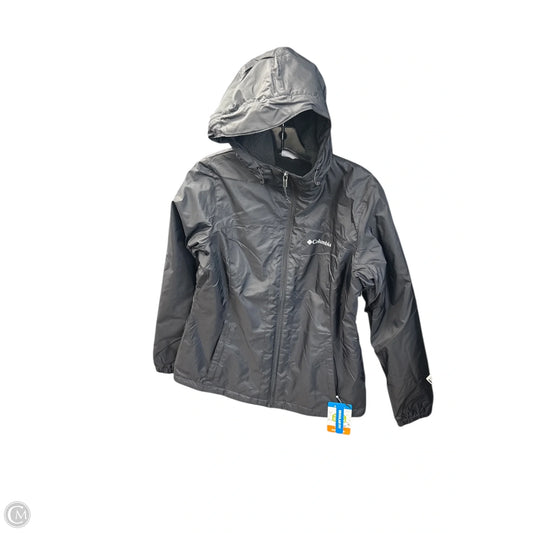 Jacket Windbreaker By Columbia In Black, Size: S