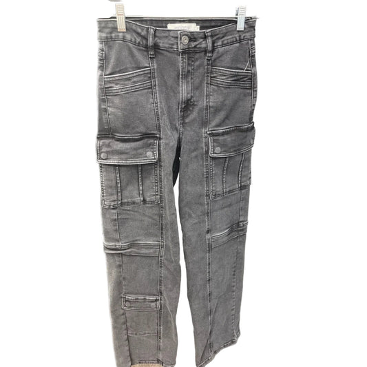 Jeans Straight By Hidden In Black Denim, Size: 4