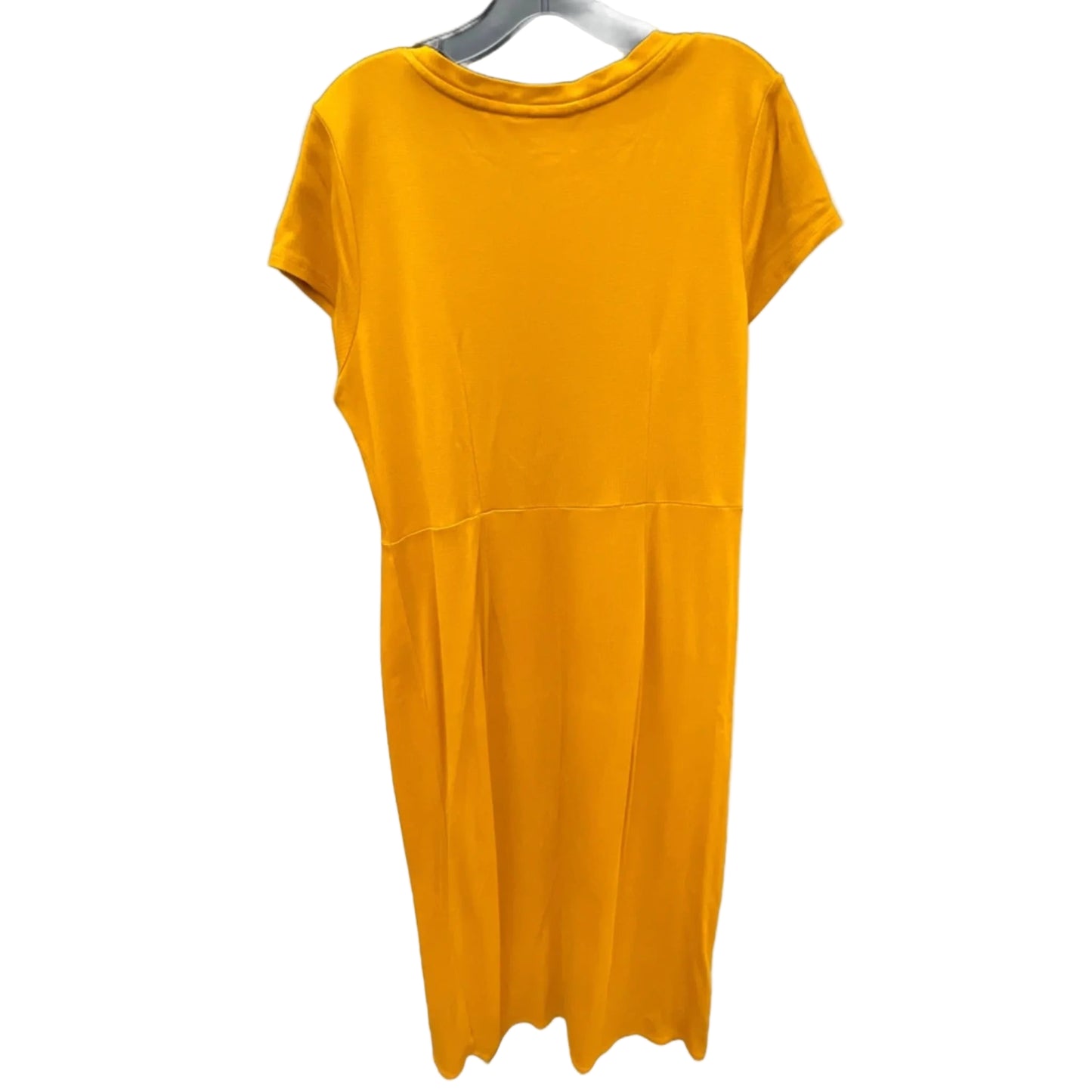 Dress Casual Maxi By Liz Claiborne In Orange, Size: L