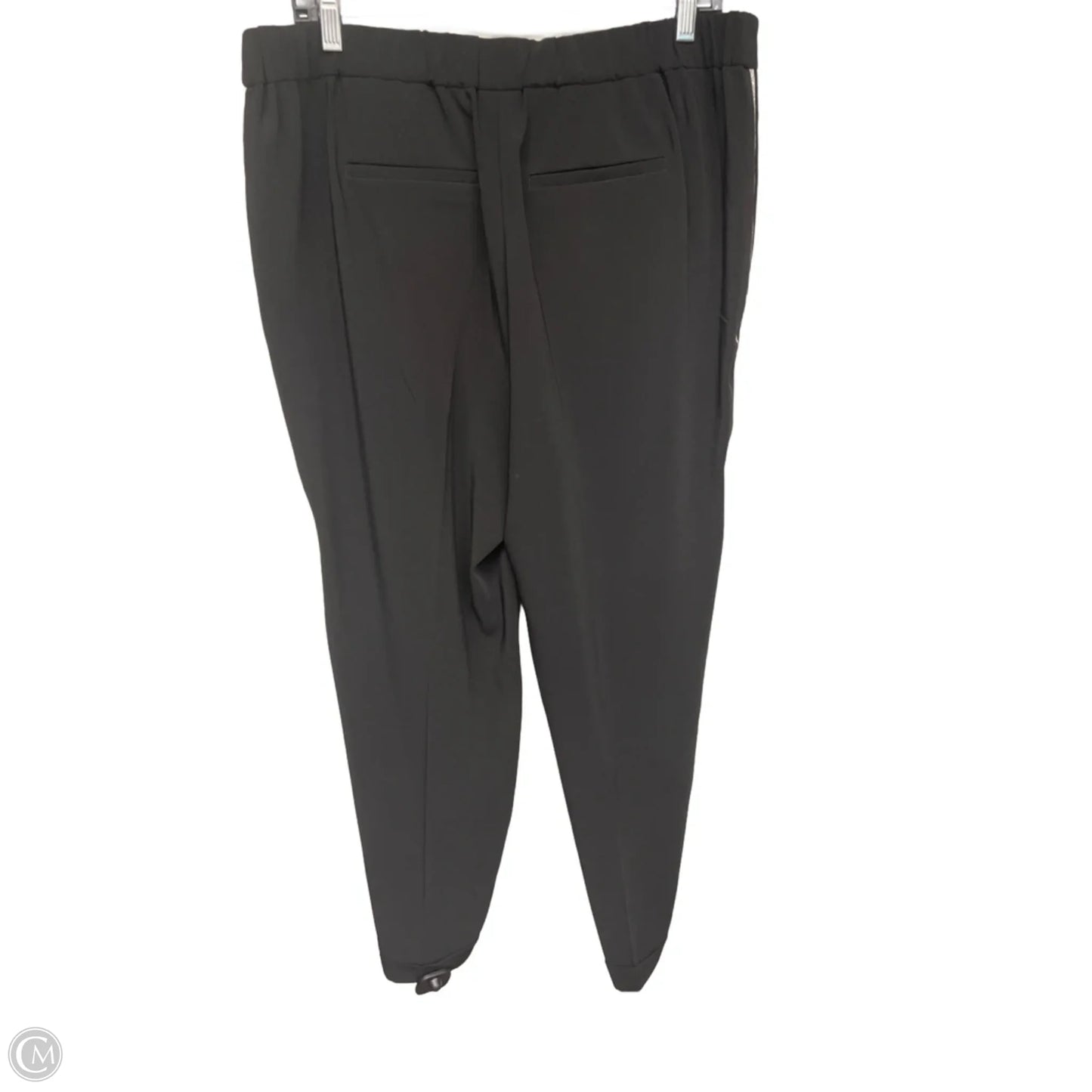 Pants Dress By Chicos In Black & Silver, Size: L