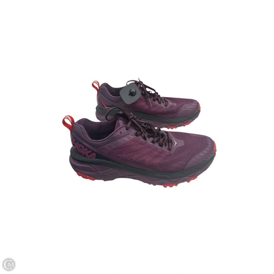 Shoes Athletic By Hoka In Purple, Size: 8