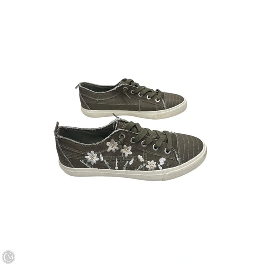 Shoes Sneakers By Blowfish In Green, Size: 10