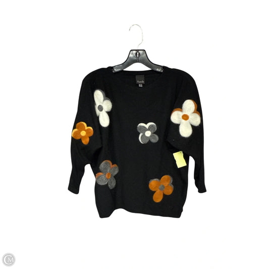 Sweater By Aaeda In Black & Brown, Size: M