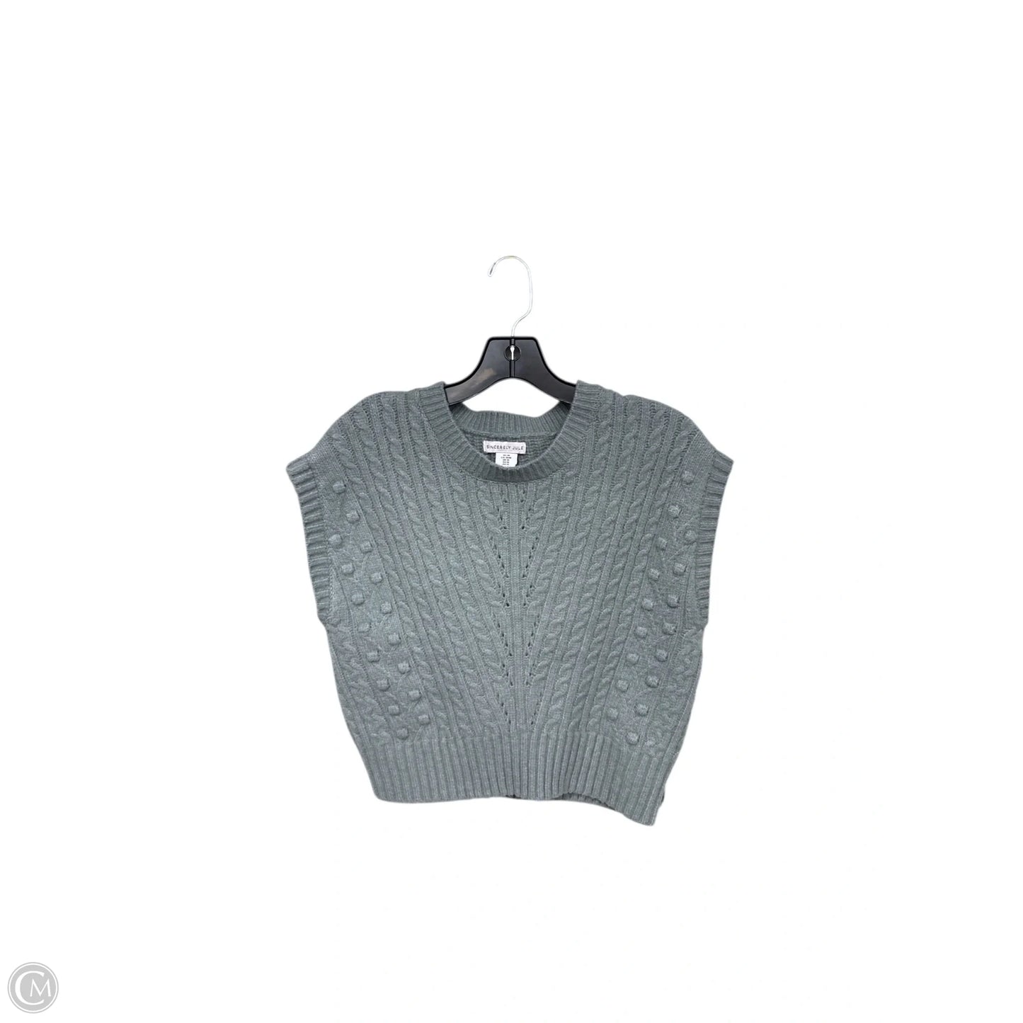 Vest Sweater By Sincerely Jules In Green, Size: M