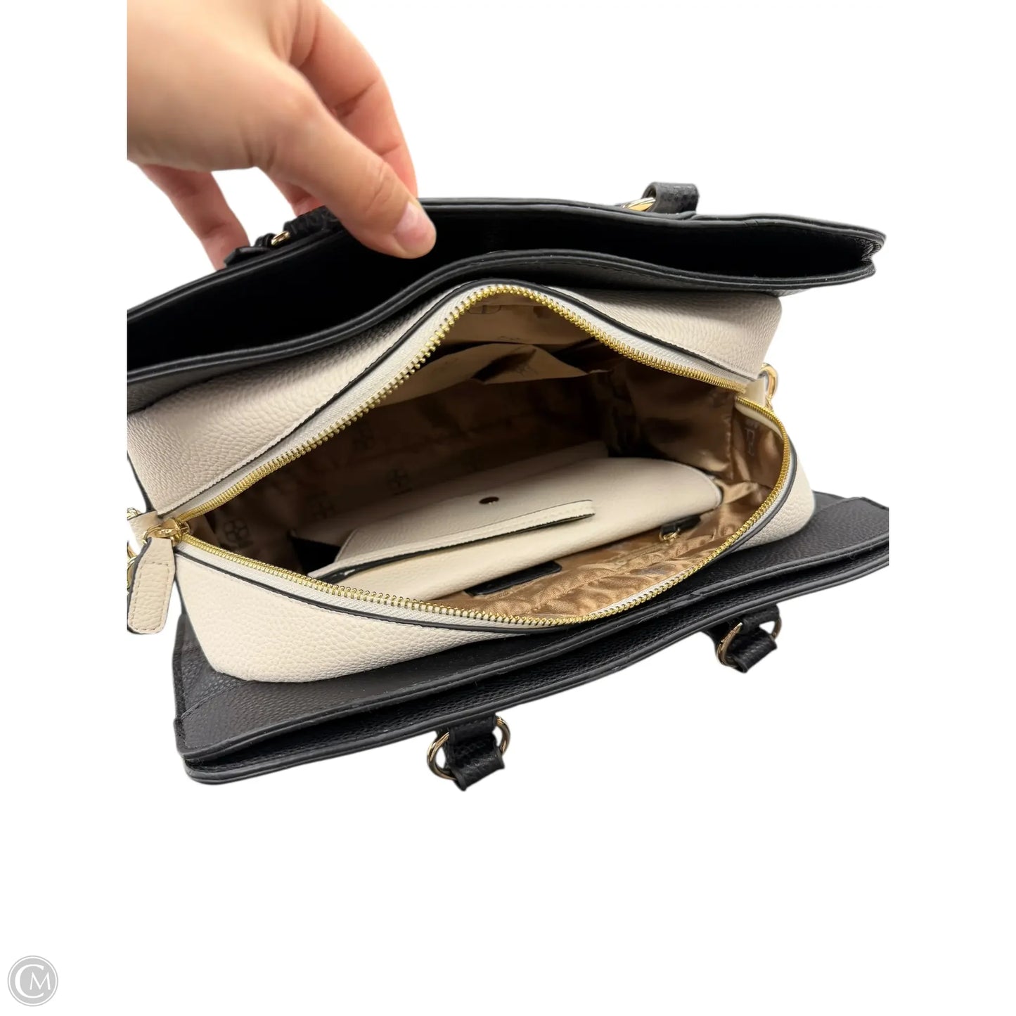 Handbag By Iman Hsn, Size: Large