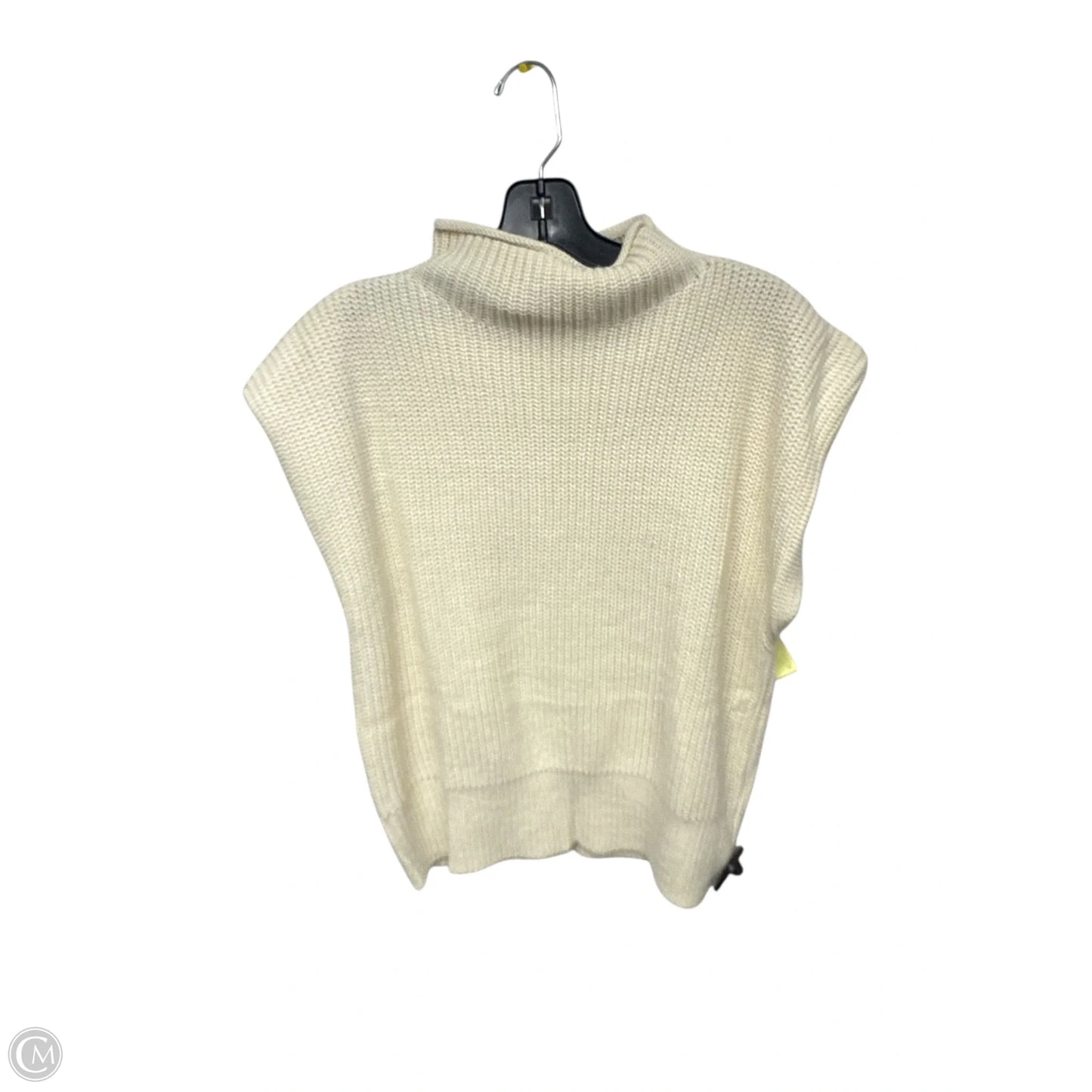 Sweater Short Sleeve By Talulah In Cream, Size: S